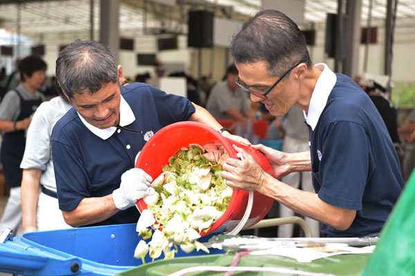 绿色义卖会 环保从厨余垃圾下手